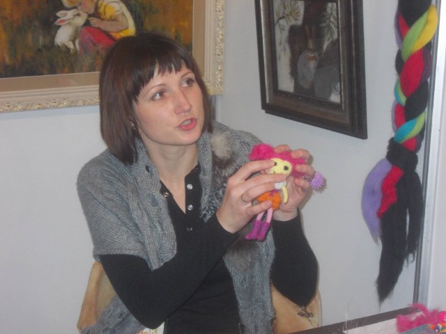 АРТ Красноярск 23-27 октября 2014. Теплые Картины из шерсти