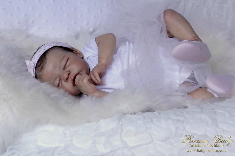 Малышка Квини. Кукла реборн Анастасии Бочковой