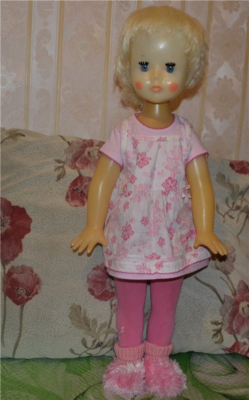 Найденыш куколка Нина — Советские винтажные куклы (СССР): Ленигрушка (фото 3)