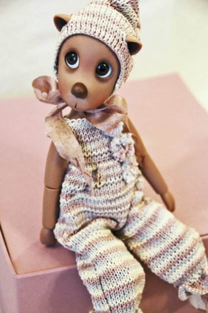 Моя нежная и очень красивая Руби и ее друг малыш медвежонок Тед