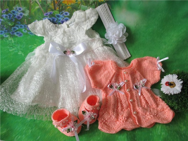 " Цветущая Яблонька"- моя новая работа ( для малышек Lee Middleton ,реборн и всеx подобныx малышек-очаровашек)