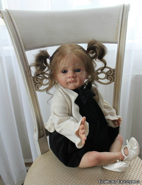 Кукла реборн Frida от Karola Wegerich в моём исполнении