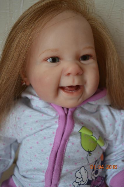 Моя Николь, кукла реборн из молда Мейзи Андреа Арчелло