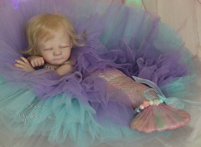 Тасенька. Русалочка. Куклы реборн Елены Ядриной (фото 7)