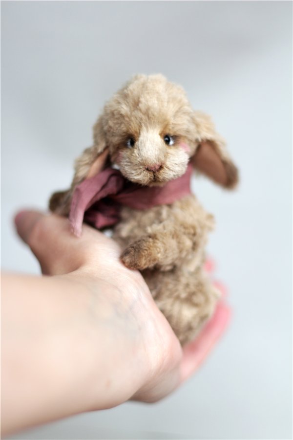 Зайки, авторские игрушки ручной работы Татьяны Матляк (фото 4)