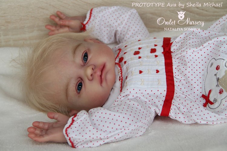 Сильвия - мой прототип Ava от скульптора Sheila Michael. Кукла реборн Наталии Сомовой