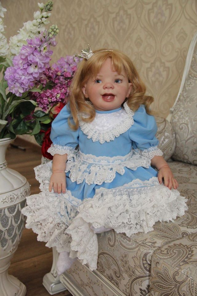 Улыбашка Лиза — Куклы Реборн (Reborn): работы мастеров