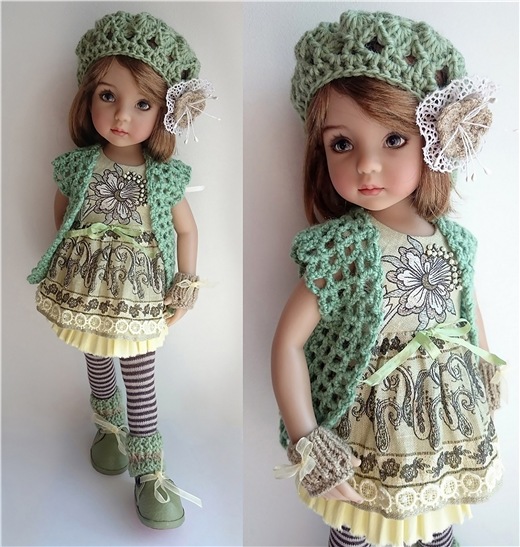 Дашина весна, кукла Дианы Эффнер, продолжение (фото 5)