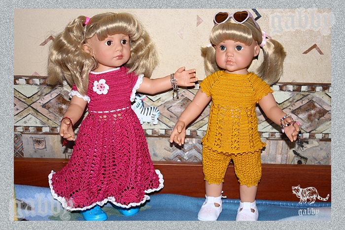 одежда вязаная для кукол
