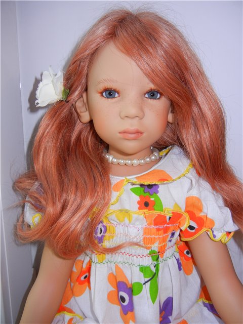 Моя нежная, грустная рыжулька Полинка (Pauline от Annette Himstedt, 2004) (фото 4)