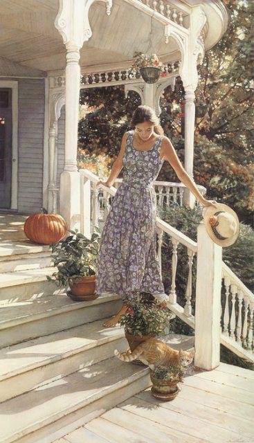 Steve Hanks - Мастер акварели. Изумительно трогательные работы известного акварелиста