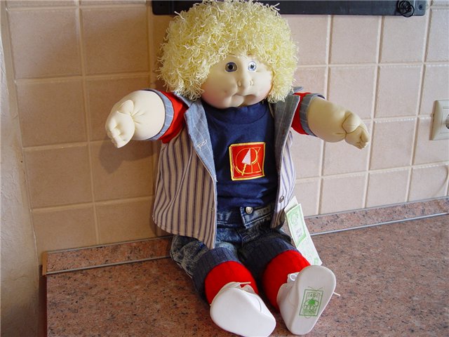 Cabbage Patch Kids, мои первые soft-Sculptures (фото 6)