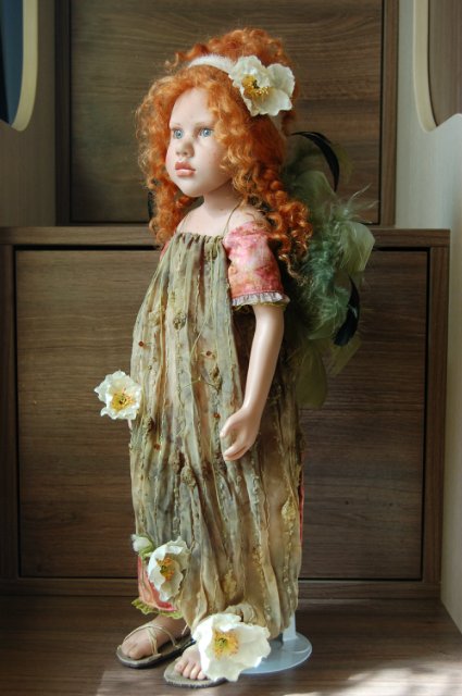 Коллекционная кукла Rosa Canina - эльф, что живёт в моём доме