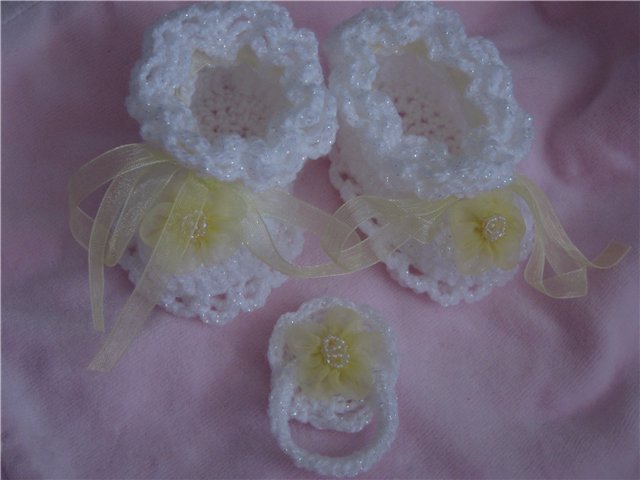 Новенькие пинетки — Одежда и обувь для кукол своими руками: фото