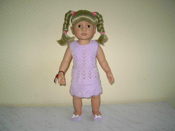 Обувь для кукол спицами. Схема вязания, мастер-класс