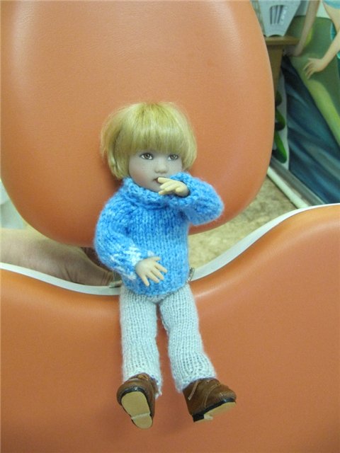 Как Михель на работу к маме ходил. Коллекционная кукла Helen Kish