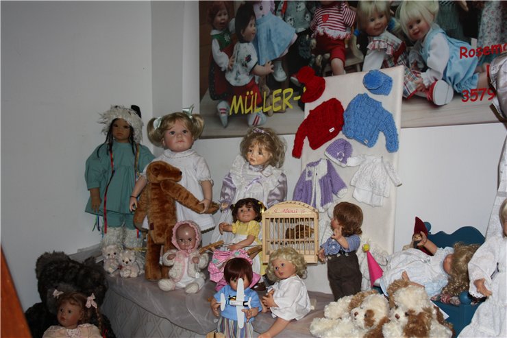 День открытых дверей в магазине кукол Hildegard Gunzel - четвертая часть (фото 4)