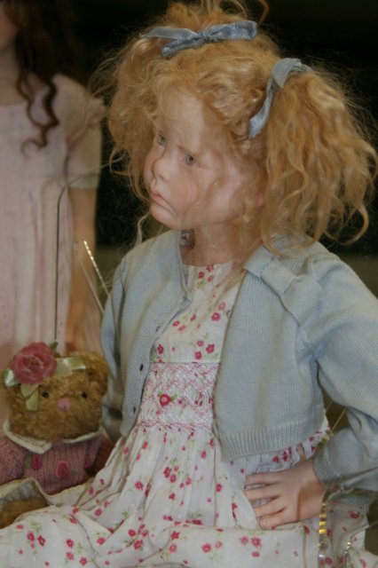 Куклы Лауры Скаттолини на выставке VII Международный салон кукол в Москве