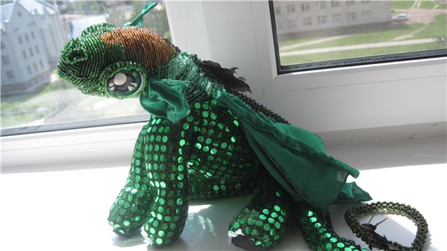 Дракоша — Текстильные игрушки и примитивы: кофейные (фото 7)