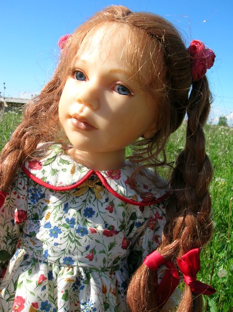 Ключи от лета или Полевица. Коллекционная кукла Элизы Глазгольд