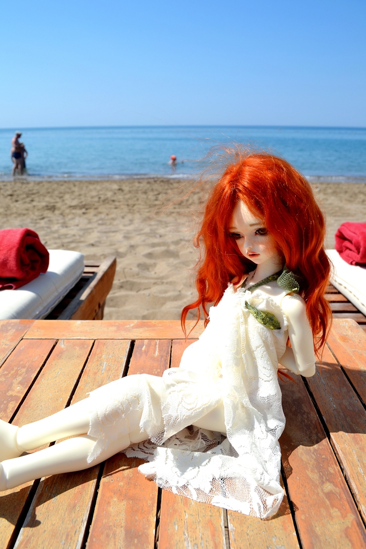 Поездка к морю нашей BJD-красавицы Dune от Soom