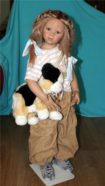 "Игрушки" для взрослых людей. TAMINA из коллекции 2006 года от Annette Himstedt