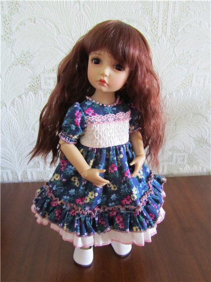 Аленка - модница. Кукла BJD (фото 7)