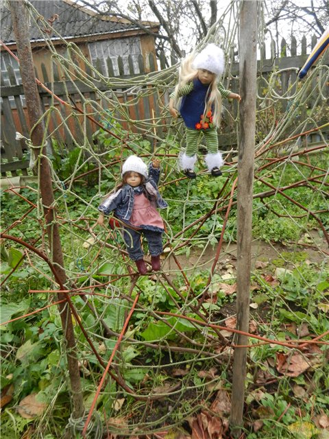 Мои крохотульки на природе. Клубные куколки от Аннет Химштед