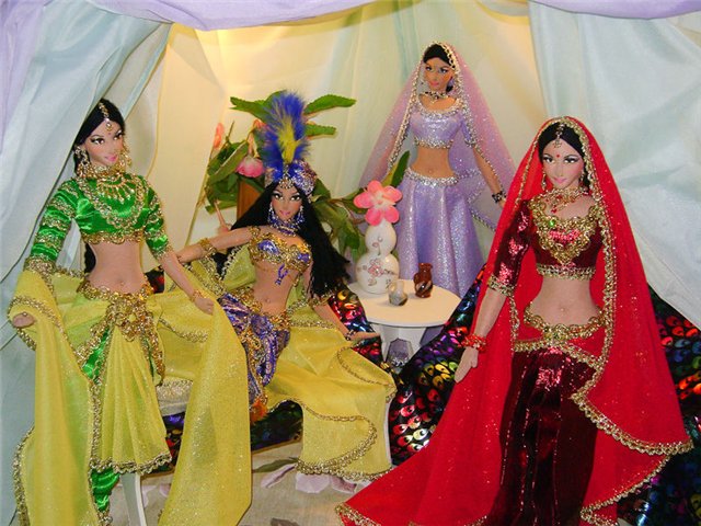 Текстильные куклы Ларисы Исаевой