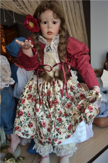 Фарфоровая кукла EDEN by Donna Rubert and G. Poindexter STUDIO EDITION OAAK DESIGN (фото 9)