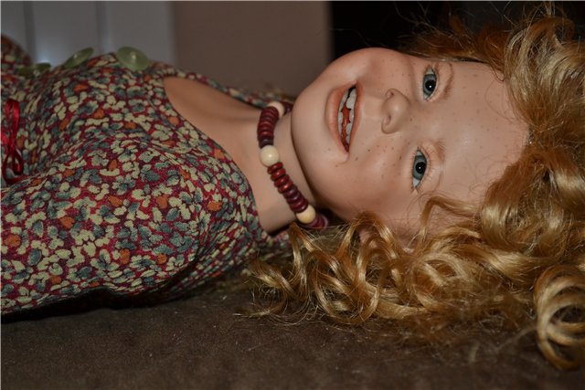 Солнышко в фарфоре! Аннушка от Heidi Plusczok (фото 4)