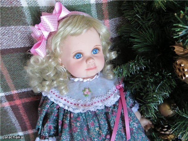 "Прощание с ... ёлкой..."-Зарисовка. Редкие коллекционные куклы от Jerri McCloud (фото 4)