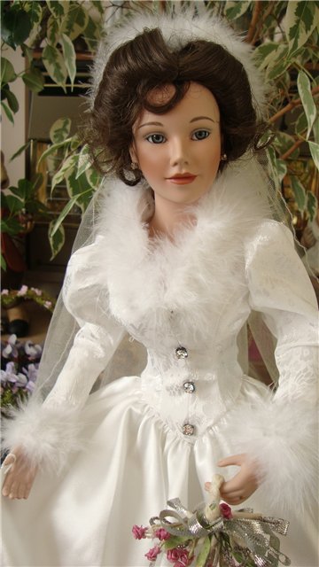 Ах эти милые невесты... Фарфоровые куклы от Ashton Drake, Sandra Bilotto, Titus Tomescu (фото 6)