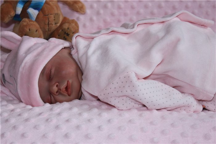 Моя малышка из молда Багги скульптора Бонни Браун. Куклы-реборн Кокотановой Марины (фото 5)