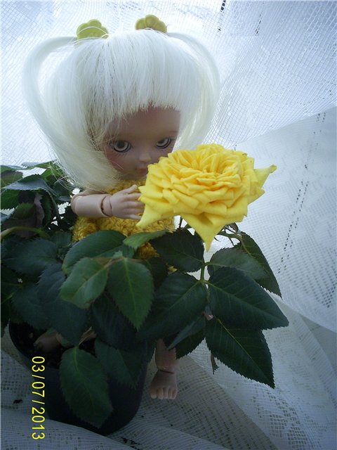 Про весенних феечек. Кукла БЖД hujoo (фото 8)