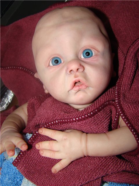 И снова девочка с острыми ушками. Авторская кукла Кондрашовой Ирины (фото 3)