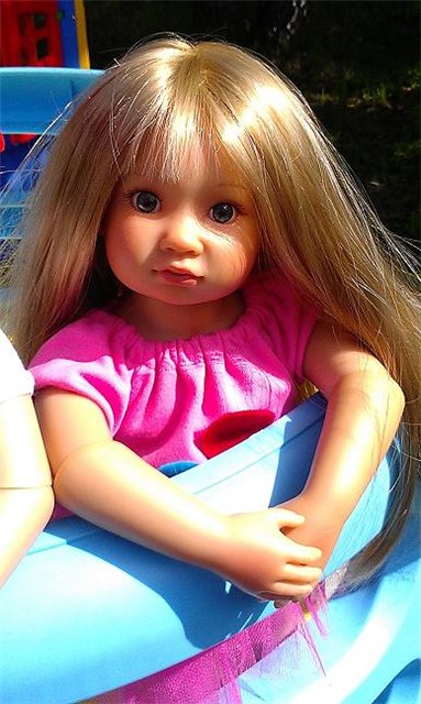 Как Лиза и Мишка отдыхали на даче. Куклы Kidz' n Cats (фото 6)