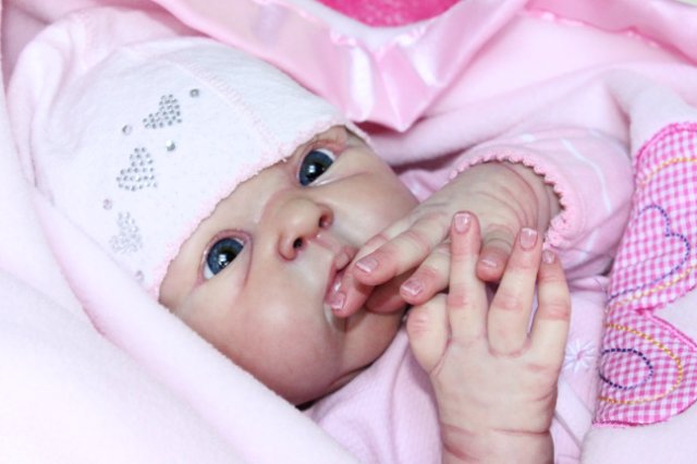 Сладкая булочка, кукла реборн Беспаловои Жанны