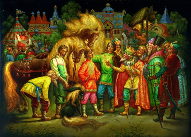 Усмотри тропинку в сказку или Здесь русский дух, здесь Русью пахнет. Федоскинская лаковая миниатюра