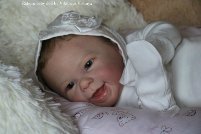 Мейзи... Куколка Реборн Виктории Вишни