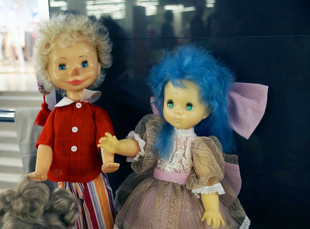 Небольшая выставка кукол на Благотворительном фестивале г. Абакан, 2016