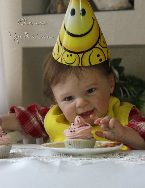 Дарю свою улыбку! Куклы реборн Елены Ядриной