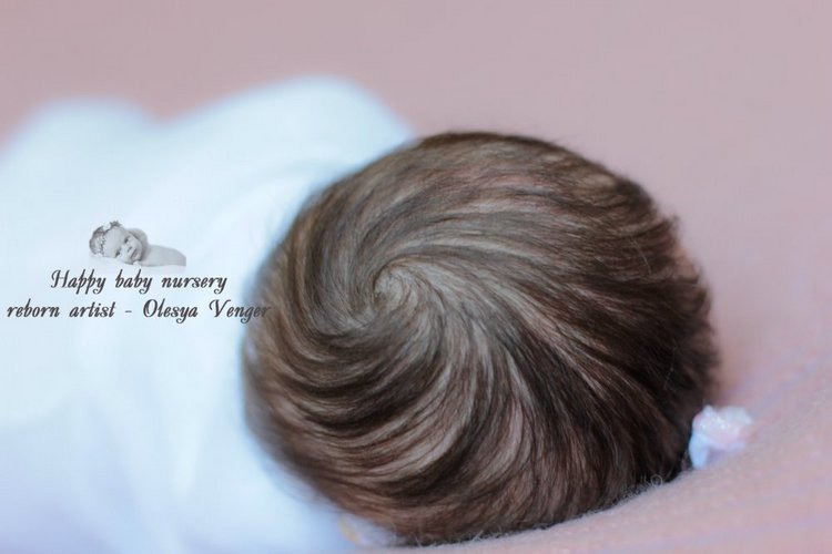 Моя Кирочка. Ненаглядная моя крошечка. Кукла реборн Олеси Венгер