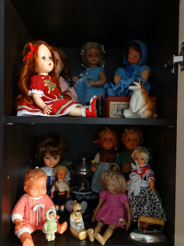 Где всё это умещается? Или моё кукольное царство