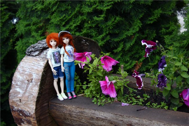 Кинко и Ринри: привет из Буковели! Nano Haruka & Pure Neemo Azone XS white, OOAK by Tocho, outfit by Yumiko Mikoto