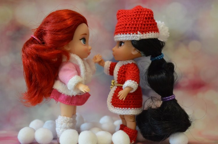 Мини дисней аниматорс - предновогоднее, зимнее настроение (фото 7)