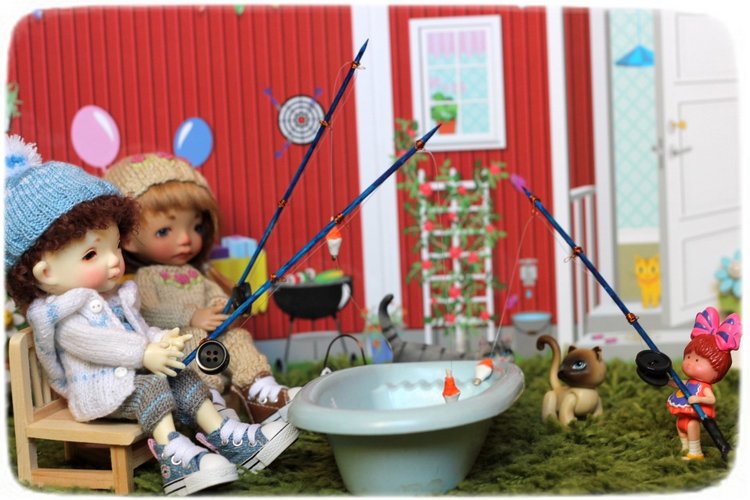 Весёлая прогулка,фантазёры Иночка и Дрюша и их друзья