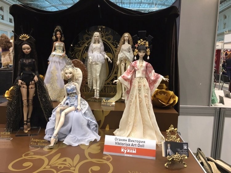 Москва "Гостиный двор" 2016 - Международная выставка "Искусство куклы" - мой взгляд