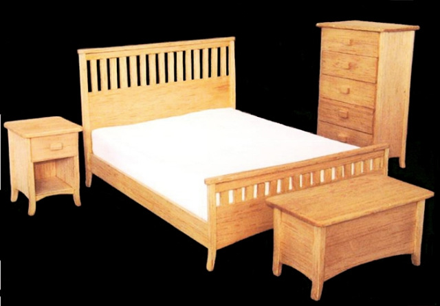 Кукольная мебель из бальзы (фото 3)