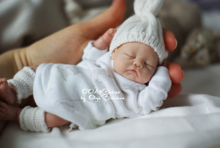 Авторские куклы Лука и Лиза. Младенцы ООАК Ольги Соколовой (фото 8)